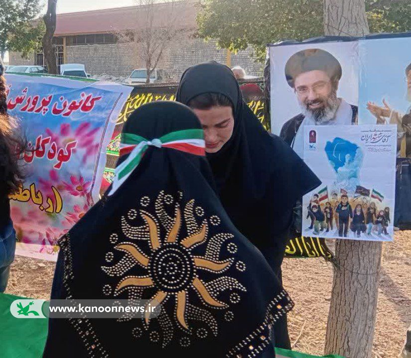 غرفه‌ی کانون استان مرکزی در قلبِ آیین بزرگداشت شهیدِ خدمت در رباط‌مراد