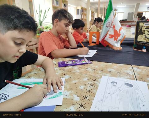 ویژه برنامه های مراکز کانون در  بدرقه و تشییع پیکر مطهر «آقای شهید ایران» (2)