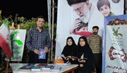 برپایی میز ارتباطات مردمی کانون کردستان در تجمعات شبانه میدان آزادی سنندج