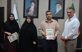 تجلیل از کارکنان حوزه فناوری اطلاعات و حراست کانون استان