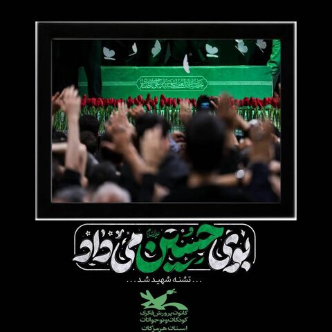 روایت عشق و ارادت اعضا کانون هرمزگان به رهبر شهید از نگاه دوربین