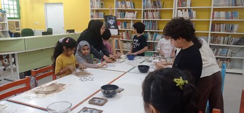 روایت عشق و ارادت اعضا کانون هرمزگان به رهبر شهید از نگاه دوربین
