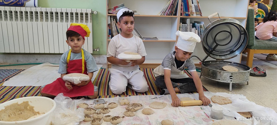 سفر طلایی دانه گندم تا سفرهی ما؛ روایتی از آموزش، خلاقیت و قدرشناسی در کانون باغبادران