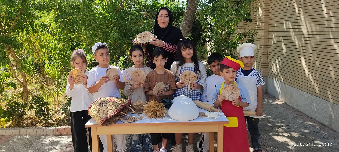 سفر طلایی دانه گندم تا سفرهی ما؛ روایتی از آموزش، خلاقیت و قدرشناسی در کانون باغبادران