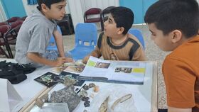 از قفسه کتاب تا دنیای فسیل‌ها در کانون شاهرود
