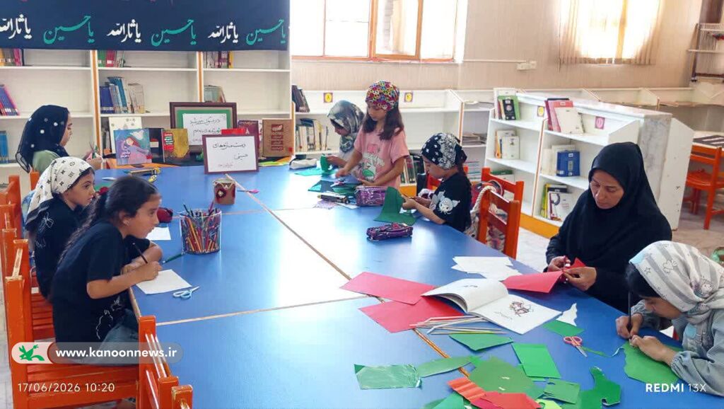 تجلی ارادت کودکان کانون استان مرکزی به ساحت حضرت اباعبدالله(ع) با پویش «هدیه خوبان»
