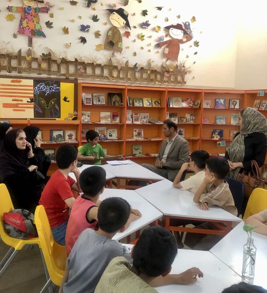 اعضای مرکز شماره ۱ صحنه میزبان مدیرکل کانون کرمانشاه شدند
