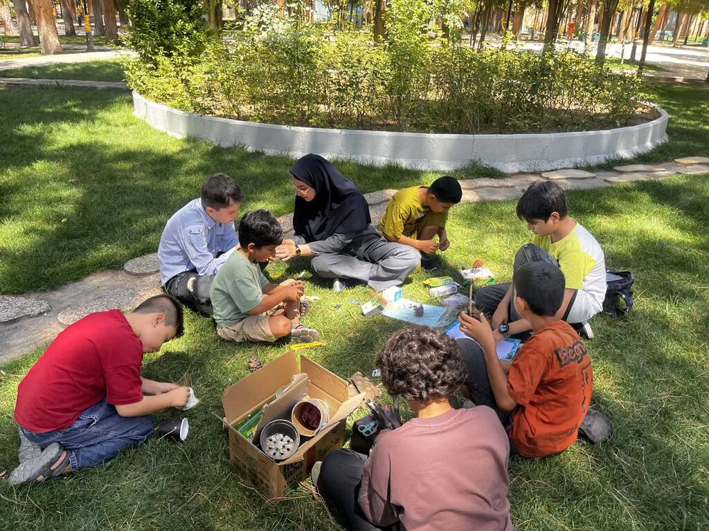 سمنان1405 تولد آثار خلاقانه از دلِ دورریختنیها در دامغان