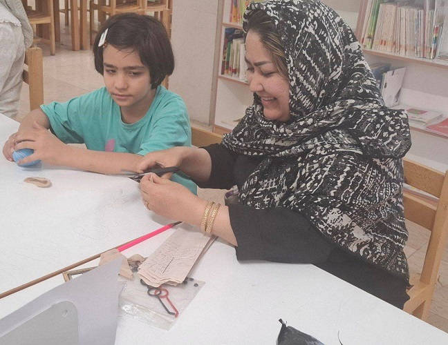 کارگاه عروسک‌سازی جورابی در کانون پرورش فکری شماره ۲ اصفهان برگزار شد