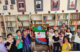 نجوای قلب‌ها و پیوند عاطفی کودکان دامغان با پایداری مردمان جنوب