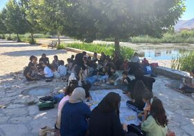 برنامه «حال خوش زندگی» در پارک ساحلی روانسر برگزار شد