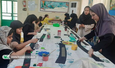 روایت تصویری پویش «هدیه‌ی خوبان» در مراکز فرهنگی هنری کانون استان بوشهر