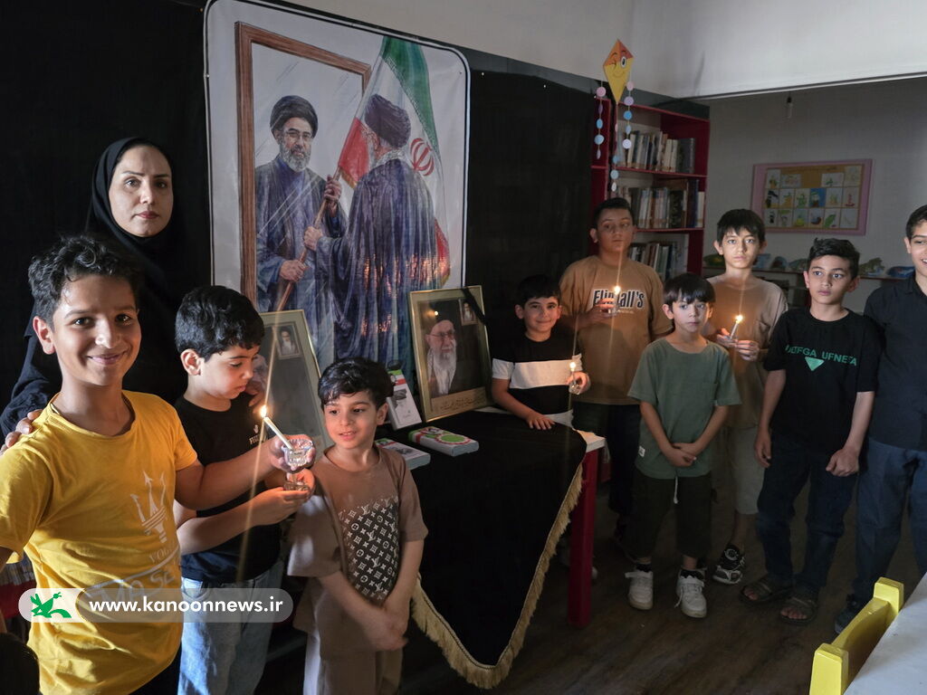 پرواز به سوی نور؛ ویژه بزرگداشت رهبر شهید در مراکز کانون استان بوشهر