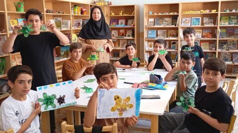 چند نما از فعالیت‌های تابستانی مراکز فرهنگی‌هنری کانون استان قزوین