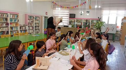 چند نما از فعالیت‌های تابستانی مراکز فرهنگی‌هنری کانون استان قزوین