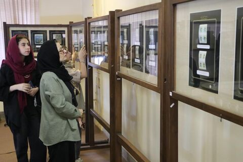 بازدید کانونی ها ازپست موزه مدرسه شهر رشت