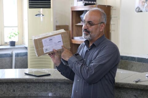 بازدید کانونی ها ازپست موزه مدرسه شهر رشت