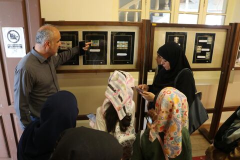بازدید کانونی ها ازپست موزه مدرسه شهر رشت