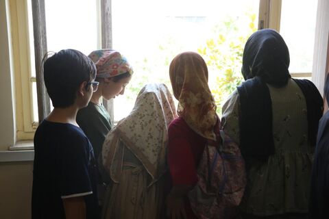 بازدید کانونی ها ازپست موزه مدرسه شهر رشت