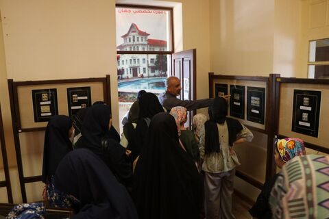 بازدید کانونی ها ازپست موزه مدرسه شهر رشت