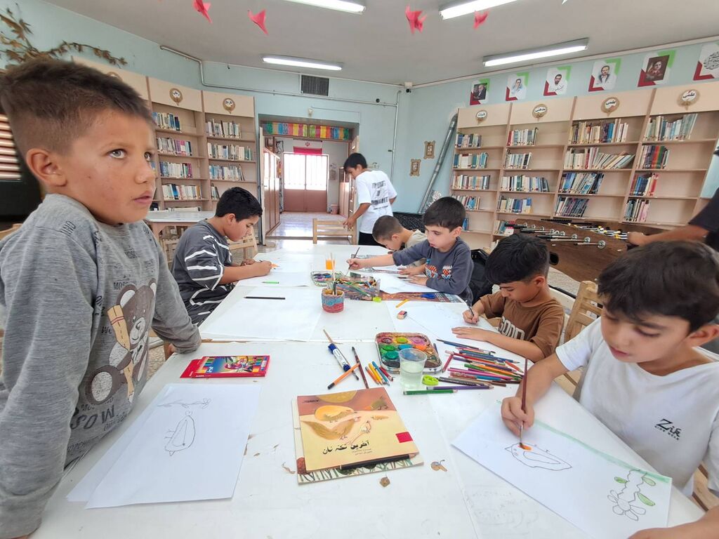 از نقشِ سفال تا شکوهِ همدلی در مرکز فرهنگی هنری کانون بیارجمند
