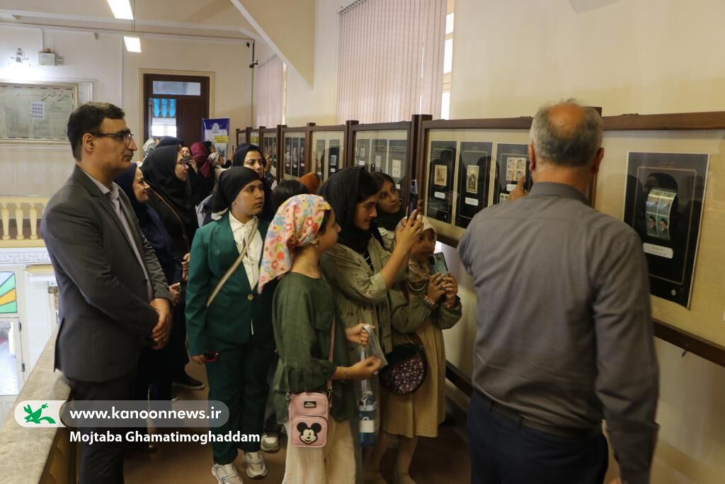 گامهای کوچک در تاریخ ۲۵۰۰ ساله/ کانونیها از نخستین «پستموزه مدرسه» ایران در رشت بازدیدکردند