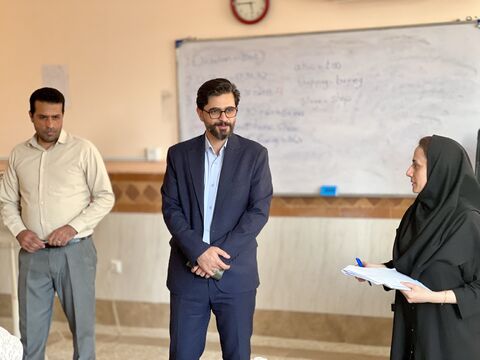 بازدید مدیرکل از  کانون زبان