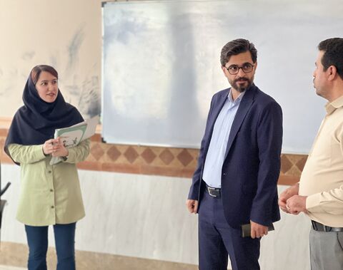 بازدید مدیرکل از  کانون زبان