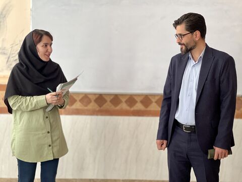 بازدید مدیرکل از  کانون زبان