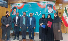 آیین تکریم و معارفه مربیان مسوول کانون پرورش فکری تالش