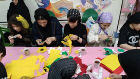 ویژه‌برنامه «مشق عشق» و نذر فرهنگی اعضای مرکز ۵ کانون اردبیل برای میهمانان اربعین