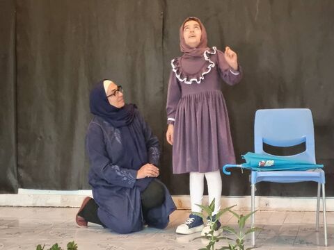 قاب‌هایی از نمایش «نگهبان آسمان» در مراکز کانون استان اردبیل