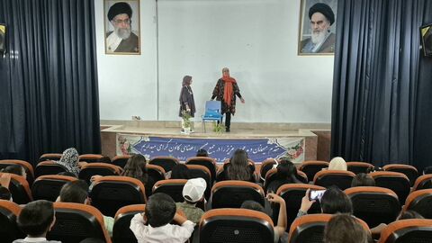قاب‌هایی از نمایش «نگهبان آسمان» در مراکز کانون استان اردبیل