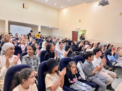 قاب‌هایی از نمایش «نگهبان آسمان» در مراکز کانون استان اردبیل