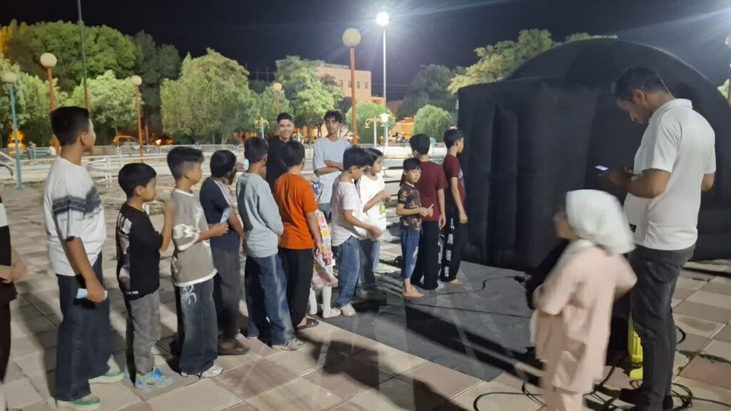 سفر کودکان و نوجوانان کانون همدان به ماه