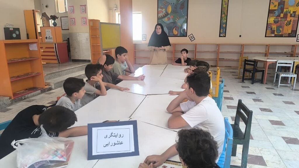 کرمانشاه. مرکز شماره ۳. روایتگری. «روایتگری عاشورایی» در مرکز شماره ۳ کانون کرمانشاه اجرا شد
