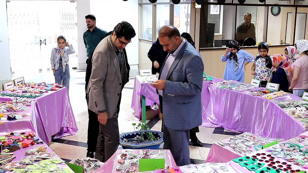 نمایشگاه دلسازه های حسینی مازندران هدیه خوبان؛ جلوهای از عشق حسینی در نمایشگاه دستسازههای کودکان و نوجوانان مازندران