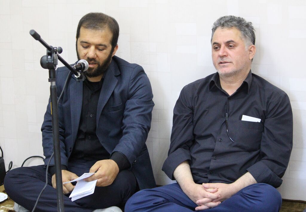 مراسم معنوی زیارت عاشورا و بزرگداشت مقام والای رهبر شهید انقلاب در کانون پرورش فکری آذربایجان شرقی