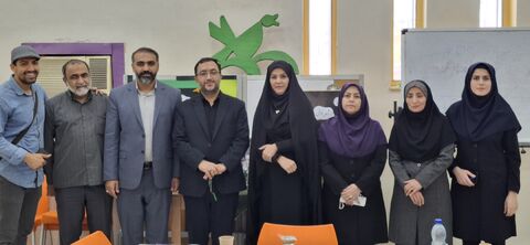بازدید مدیرعامل کانون پرورش فکری از مراکز فرهنگی هنری اهواز