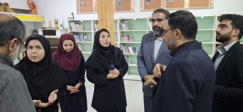بازدید مدیرعامل کانون پرورش فکری از مراکز فرهنگی هنری اهواز