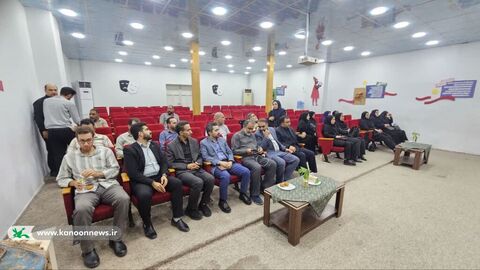 نشست صمیمی علامتی با همکاران ستادی و مربیان کانون اهواز