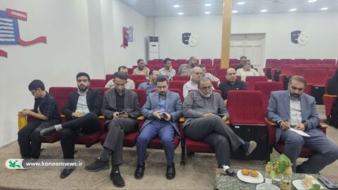 نشست صمیمی علامتی با همکاران ستادی و مربیان کانون اهواز