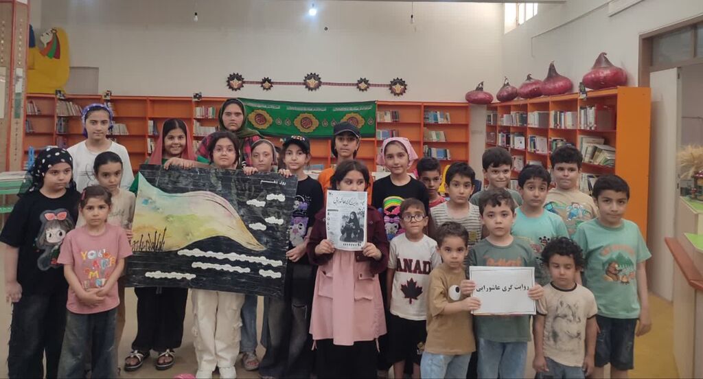کرمانشاه. هرسین. روایتگری ویژهبرنامه «روایتگری عاشورا» در کانون هرسین