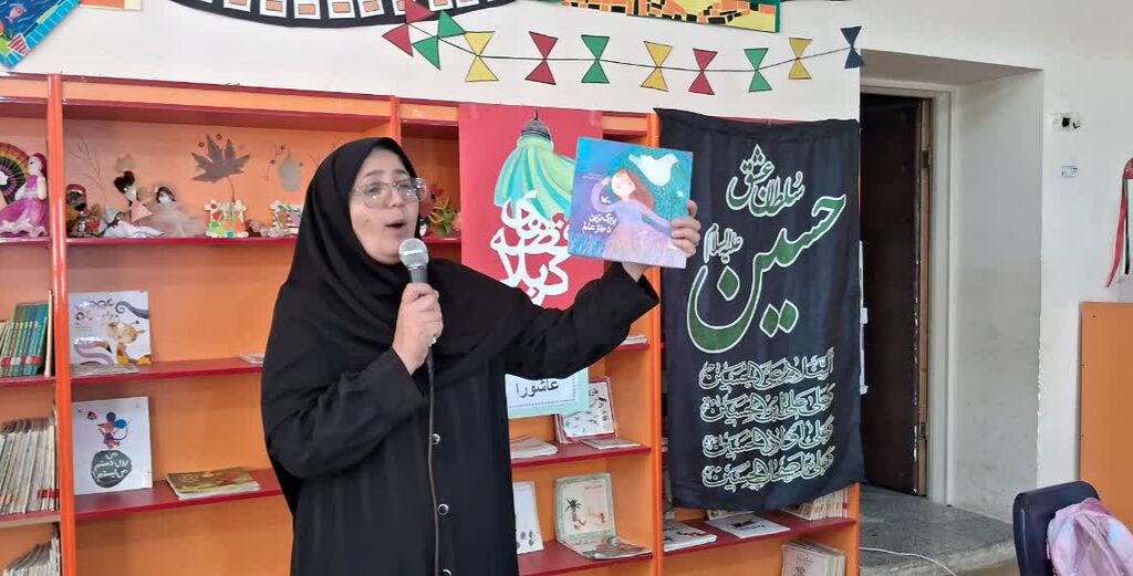 مرکز کنگاور «روایتگری عاشورا با طعم نقاشی» را اجرا کرد