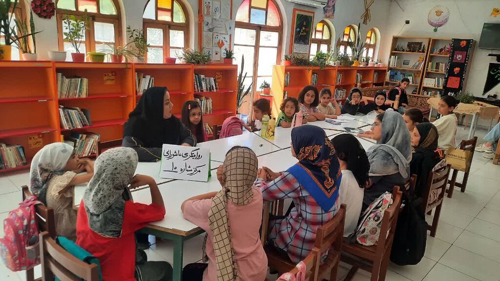«روایتگری عاشورایی» برای اعضای مرکز شماره ۱۰ کانون کرمانشاه برگزار شد