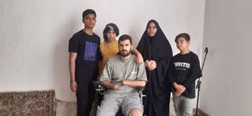 روایتِ دیدارِ صمیمانه‌ی مربی مسئول و اعضای کانون بیارجمند با مدافع امنیت