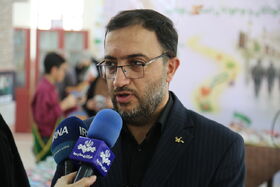 افتتاح نمایشگاه دست سازه های حسینی اعضا مراکز فرهنگی هنری کانون استان بوشهر در سفر مدیرعامل