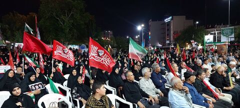 مدیرعامل در سفر و تجمع مردمی بوشهر