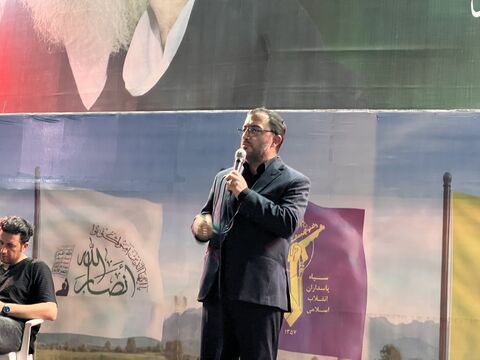 مدیرعامل در سفر و تجمع مردمی بوشهر