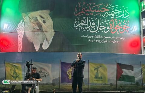 آلبوم تصویری سخنرانی مدیرعامل کانون در تجمع شبانه مردمی بوشهر